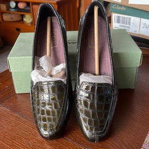 Clark’s Everyday Timeless Patent Leather Slip On Shoes